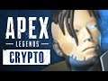 Conheça CRYPTO! Explicando habilidades, SKINS, ESPADA, Finisher, e MUITO MAIS! (Apex Legends)