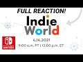 Indie World 4.14.2021 FULL REACTION! (Nintendo Switch)