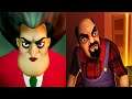 Scary Teacher 3D VS Scary Stranger 3D - Christmas Levels - Android & iOS Games