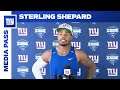 Sterling Shepard on Joint Practices with Cleveland Browns | New York Giants