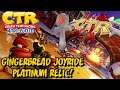 Crash Team Racing Nitro Fueled - Gingerbread Joyride Platinum Relic!