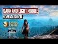 DARK AND LIGHT MOBILE Gameplay First Look Open World MMORPG