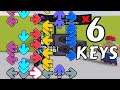Destroying People With 6 KEYS In Roblox Friday Night Funkin'