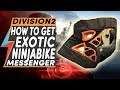 Division 2 How to Get "NINJABIKE MESSENGER EXOTIC KNEEPADS" LOCATION GUIDE and TALENTS BEST EXOTIC