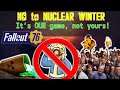 Fallout 76 - Adventure mode BACKLASH over the Save Nuclear Winter movement -  The DRAMA CONTINUES