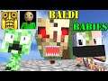 [WARNING] Monster School: Baldi Temple Run With Baby Monster - Minecraft Animation