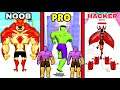 Noob Vs Pro Vs Hacker In Dna Evolution 3d, Tower Run