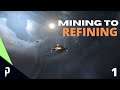 Star Citizen 3.12 - Mining To Refining Gameplay - EP1