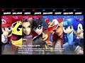 Super Smash Bros Ultimate Amiibo Fights – Request #20036 Team Battle at Boxing Ring