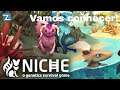 Vamos conhecer! Niche - A genetics Survival game Gameplay Português PT-BR