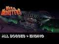 War Of The Monsters | All Bosses + Ultra V Ending