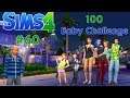 A DAY AT THE POOL| The Sims 4| 100 Baby Challenge| Part 60