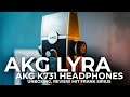 AKG Lyra &  AKG K371 - Unboxing & Review USB Podcast Microphone/ Deutsch 2020