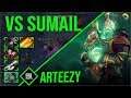 Arteezy - Wraith King | vs SumaiL | Dota 2 Pro Players Gameplay | Spotnet Dota 2