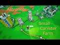 Astroneer Automation Guides - Simple fully automated soil to scrap using small canisters