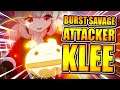 BURST SAVAGE ATTACKER Klee Gameplay + Skill Review & Ultimate: Genshin Impact