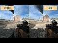 Call of Duty: Modern Warfare 1080p vs. 4K 2160p Graphics (Beta)