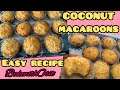 COCONUT MACAROONS | Easy & Quick Recipe | BakewithOsit