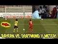 FC BAYERN vs. DORTMUND 11 Meter schießen mit SOFTAIR Bestrafung - Fifa 20 Penalties Ultimate Team