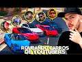 GTA 5 - ROUBANDO CARROS de YOUTUBERS FAMOSOS sem usar ARMA DE FOGO!!🔥 PARTE 2