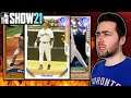 I USED CARDS WITH WEIRD BATTING STANCES IN MLB THE SHOW 21 DIAMOND DYNASTY...