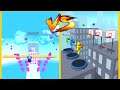 Roof Rails Vs Jump Dunk 3D : Gameplay Walkthrough Part 1 - Level 1-9999 All Level (iOS, Android)