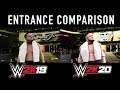 Samoa Joe Entrance Comparison! WWE 2K20 vs WWE 2K19
