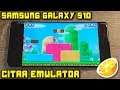 Samsung Galaxy S10 (Exynos) - Official Citra Emulator - New Super Mario Bros. 2 - Test