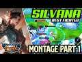 SILVANA MONTAGE GAME PLAY PART 1 |  21 KILL  NEW BUILD 2021  |  MOBILE LEGENDS INDONESIA