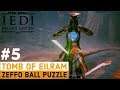 STAR WARS JEDI FALLEN ORDER Gameplay Part 5 - Explore The Tomb of EILRAM | ZEFFO Ball Puzzle