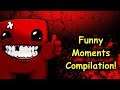 SUPER MEAT BOY FUNNY MOMENTS COMPILATION! (Edited by BLACKH4WKDOWN)