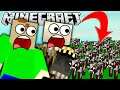 100 Minecraft Cows KILLED Me And SpyCakes!