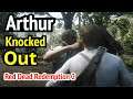 Arthur Knocked Out in Red Dead Redemption 2 (RDR2) Special Rare Camp Antagonize Conversations