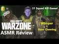 ASMR Gaming: Call of Duty WAR ZONE Review | Gum Chewing Whisper
