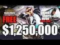 BIG NEWS | FREE 1,250,000 | FREE RED DEAD ONLINE MONEY | GTA ONLINE