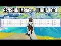 Genshin Impact - Luhua Pool Guitar Tab Tutorial
