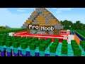 Minecraft Battle: ZOMBIE ATTACK NOOB vs PRO HOUSE! Animation