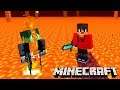 Minecraft: DUPLA SURVIVAL - TROLLAGEM NA LAVA com o MUTANO!!! #22