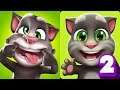 My Talking Tom vs My Talking Tom 2 Android Gameplay
