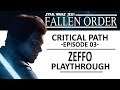 Star Wars Jedi Fallen Order | Critical Path Part 03 Zeffo Playthrough
