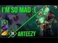 Arteezy - Wraith King | I'M SO MAD :( | Dota 2 Pro Players Gameplay | Spotnet Dota 2