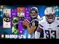 Chargers Triple Threat Gameplay - Old School Bolts | Madden 21 Ultimate Team