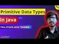 Data Types in Java : Primitive Data Types in Java | Hindi #ShukriyaJava #codewithankit #javatutorial
