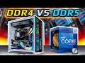 Тесты DDR4 vs DDR5. Разгон 12900K. Тесты 12600K и 12700K