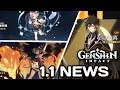 Genshin Impact 1.1 Leaks / Free Fischl / New events, characters, items, weapons / New banners