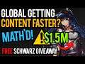 ⚠️HOW FAST IS ARKNIGHTS GLOBAL CATCHING UP WITH CONTENT? MATH'D - FREE SCHWARZ? [MOSTIMA BLAZE] 명일방주