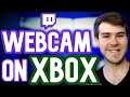HOW TO STREAM ON XBOX WITH WEBCAM✅(EASY CAMERA SETUP)