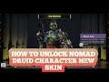 How to unlock nomad druid character free | Call of duty mobile codm