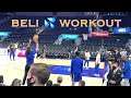 📺 Nemanja “Beli” Bjelica (+Andrew Wiggins) workout/3s at Warriors pregame before Phoenix Suns
