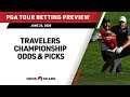 PGA Tour Betting Odds & Picks - Travelers Championship